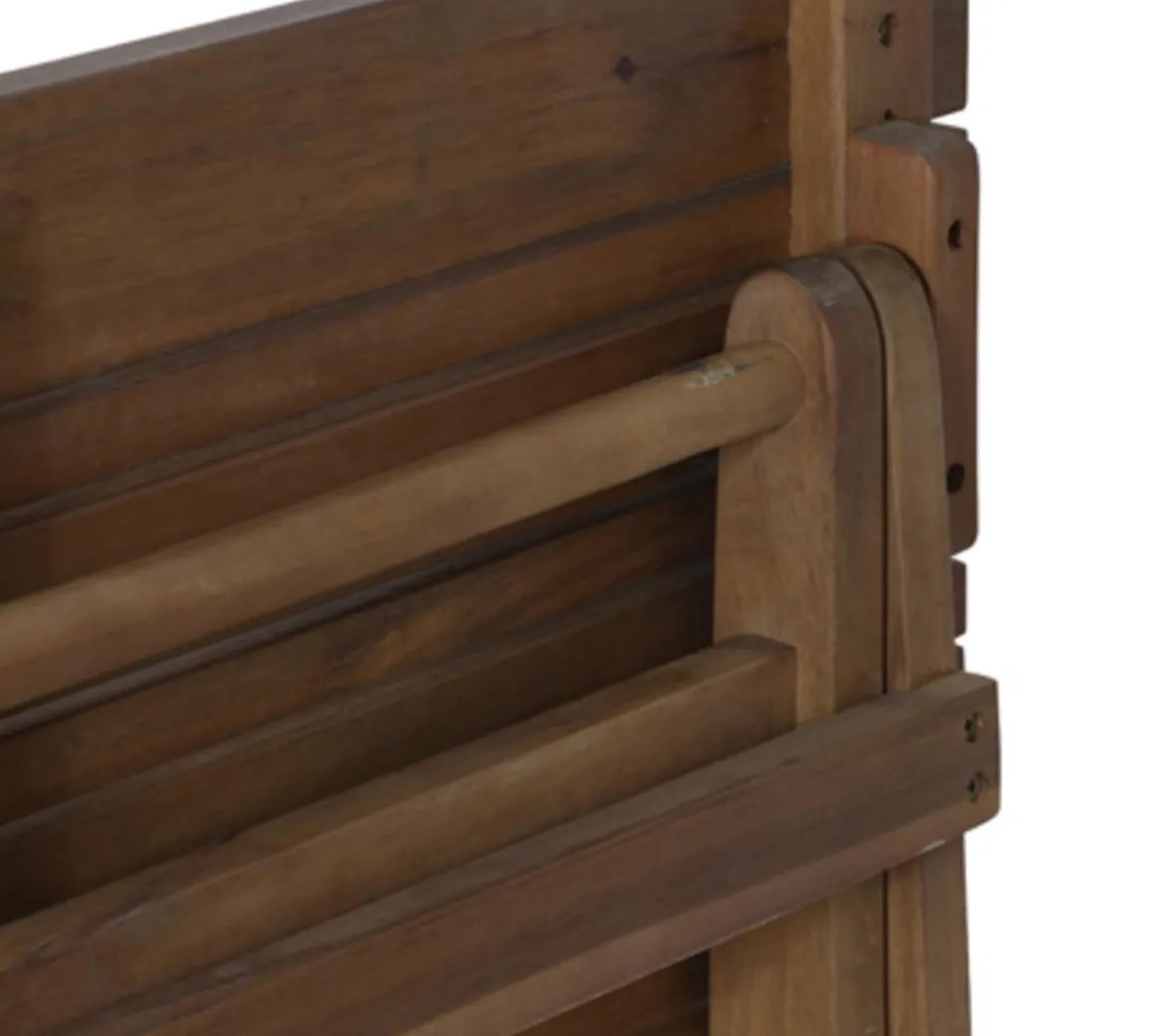 Siena Garden Klapptisch Falun, ca. B120/H74/T80 cm