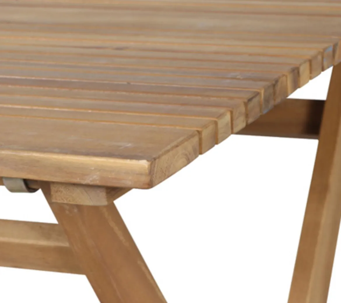 Siena Garden Klapptisch Falun, ca. B120/H74/T80 cm