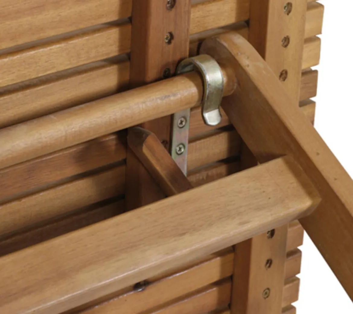 Siena Garden Klapptisch Falun, ca. B120/H74/T80 cm