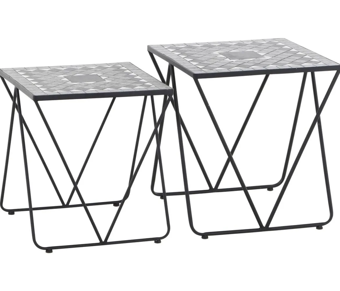 Siena Garden Mosaikbeistelltisch-Set Como, 2-teilig