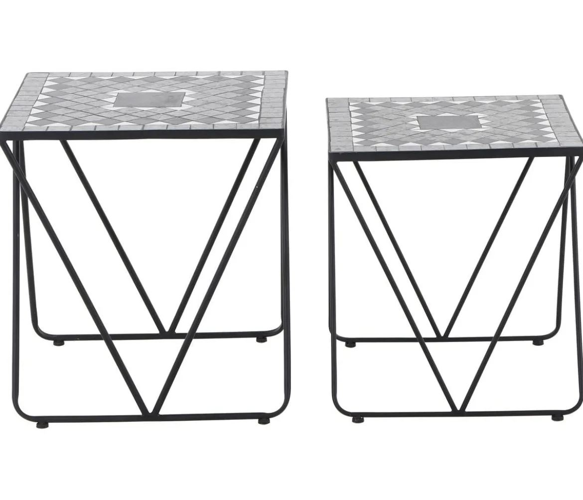 Siena Garden Mosaikbeistelltisch-Set Como, 2-teilig