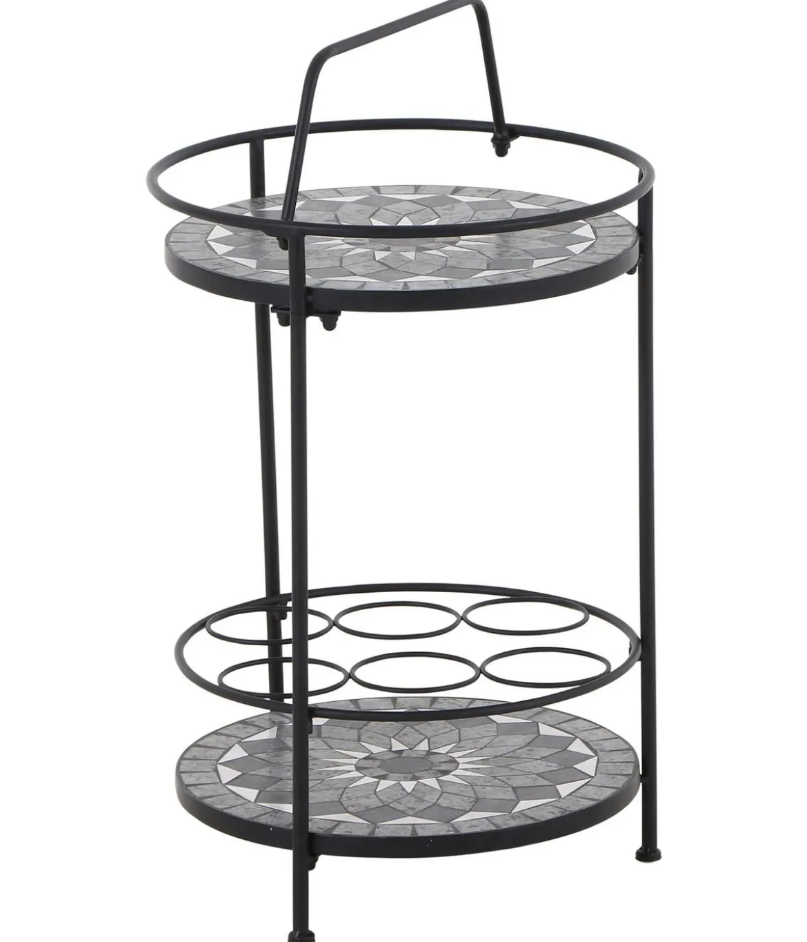 Siena Garden Mosaikbeistelltisch Como, ca. Ø41/H74 cm