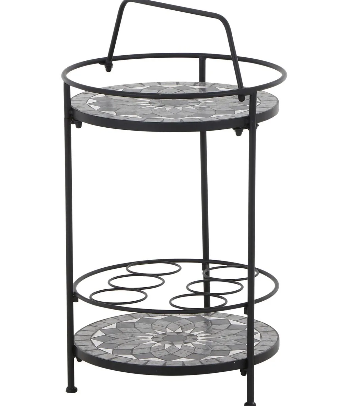 Siena Garden Mosaikbeistelltisch Como, ca. Ø41/H74 cm