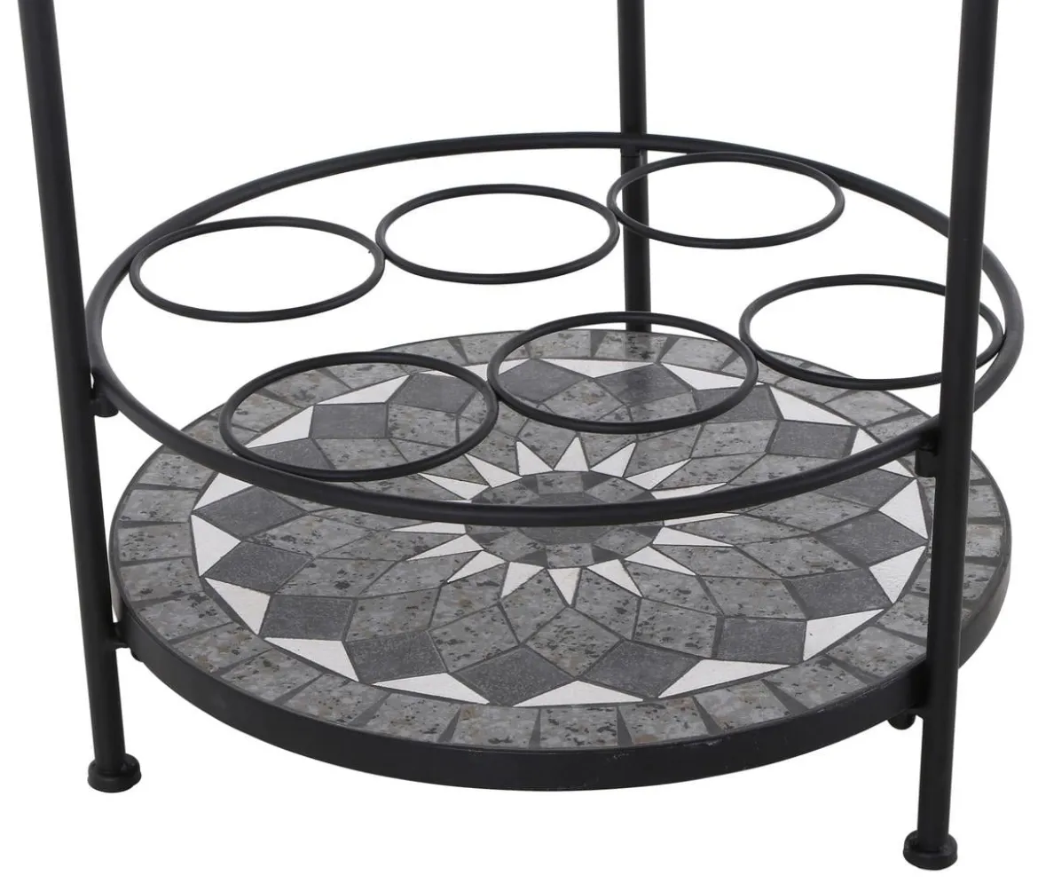 Siena Garden Mosaikbeistelltisch Como, ca. Ø41/H74 cm