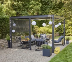 Siena Garden Schattenmanufaktur® Pergola Basis Vivera, ca. B320/H220/T320 cm