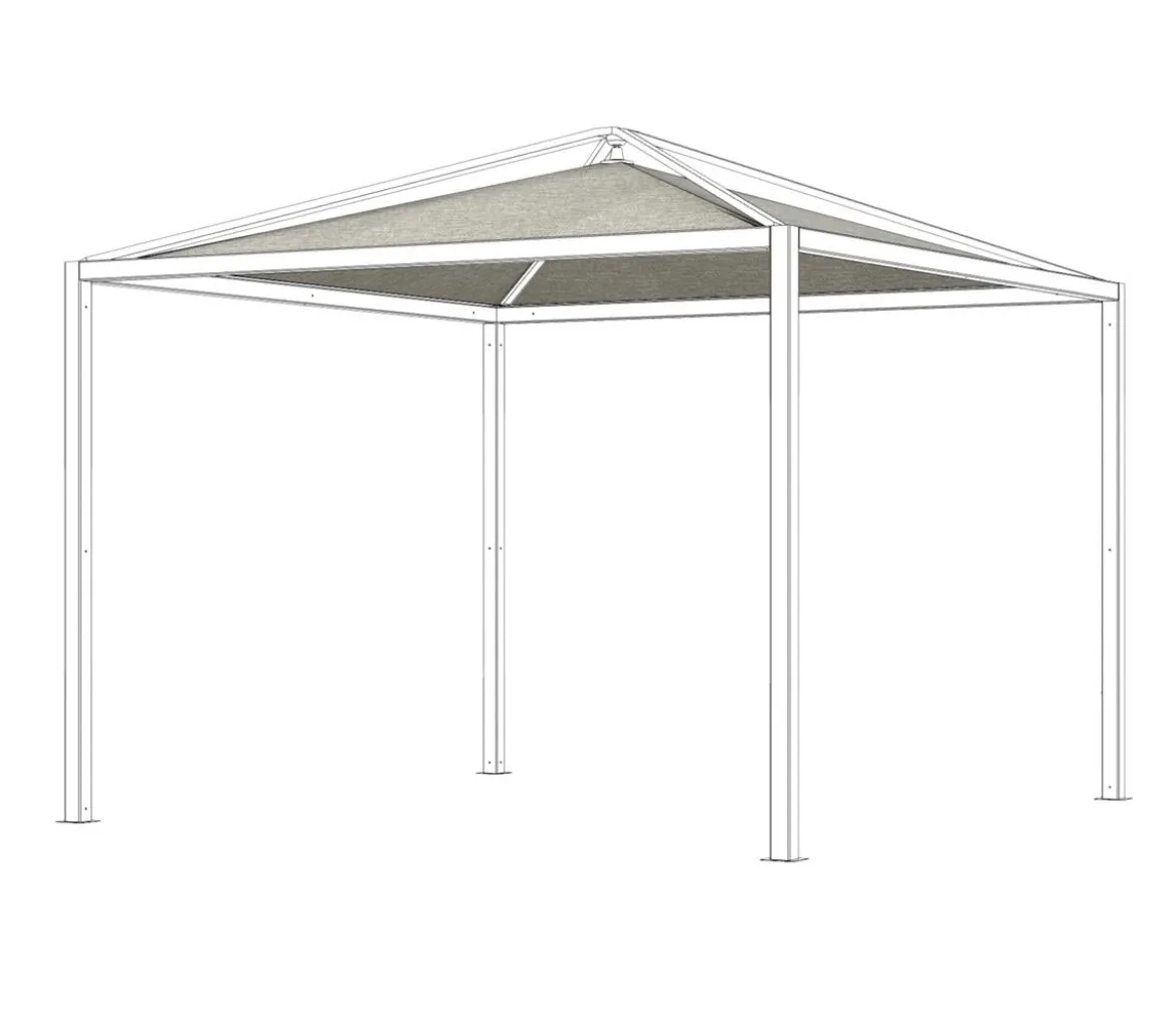 Siena Garden Schattenmanufaktur® Pergola Dachbezug Comuna, ca. B300/T300
