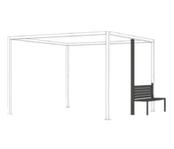 Siena Garden Schattenmanufaktur® Pergola-Zubehör Bank