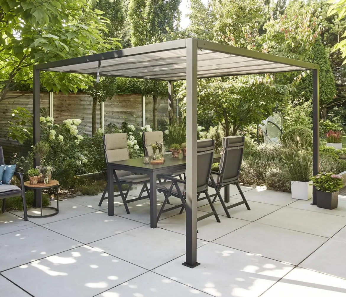Siena Garden Schattenmanufaktur® Pergola Basis Libera, ca. B315/H217/T315 cm