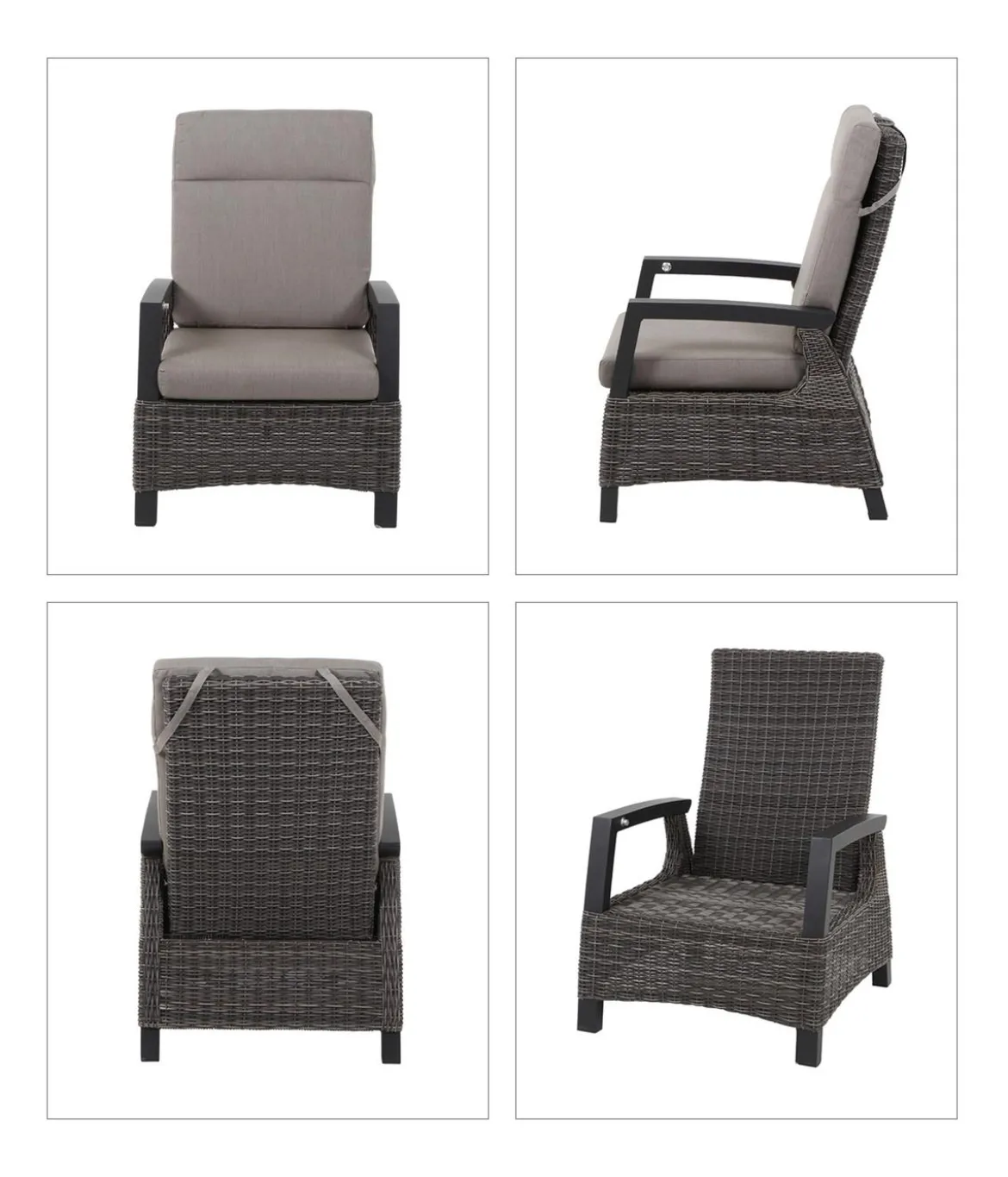 Siena Garden Sessel Corido, ca. B73/H101/T83 cm
