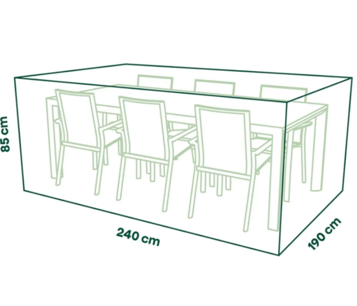 Siena Garden Sitzgruppenhülle, ca. B190/H240/T85 cm