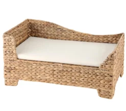 Silvio Design Heimtier Ottomane mit Kissen
