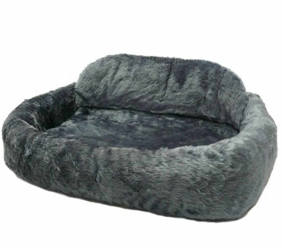 Silvio Design Hundesofa de Luxe mit Kissen, rechteckig