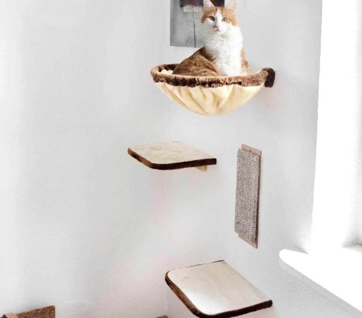 Silvio Design Kletterwand für Katzen, 4-teilig