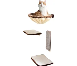Silvio Design Kletterwand für Katzen, 4-teilig