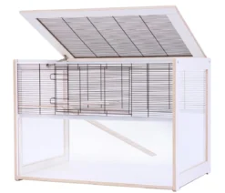 Skyline Nagerheim Lima 80 Basic, schwarz/weiß, ca. B83/H60/T60 cm