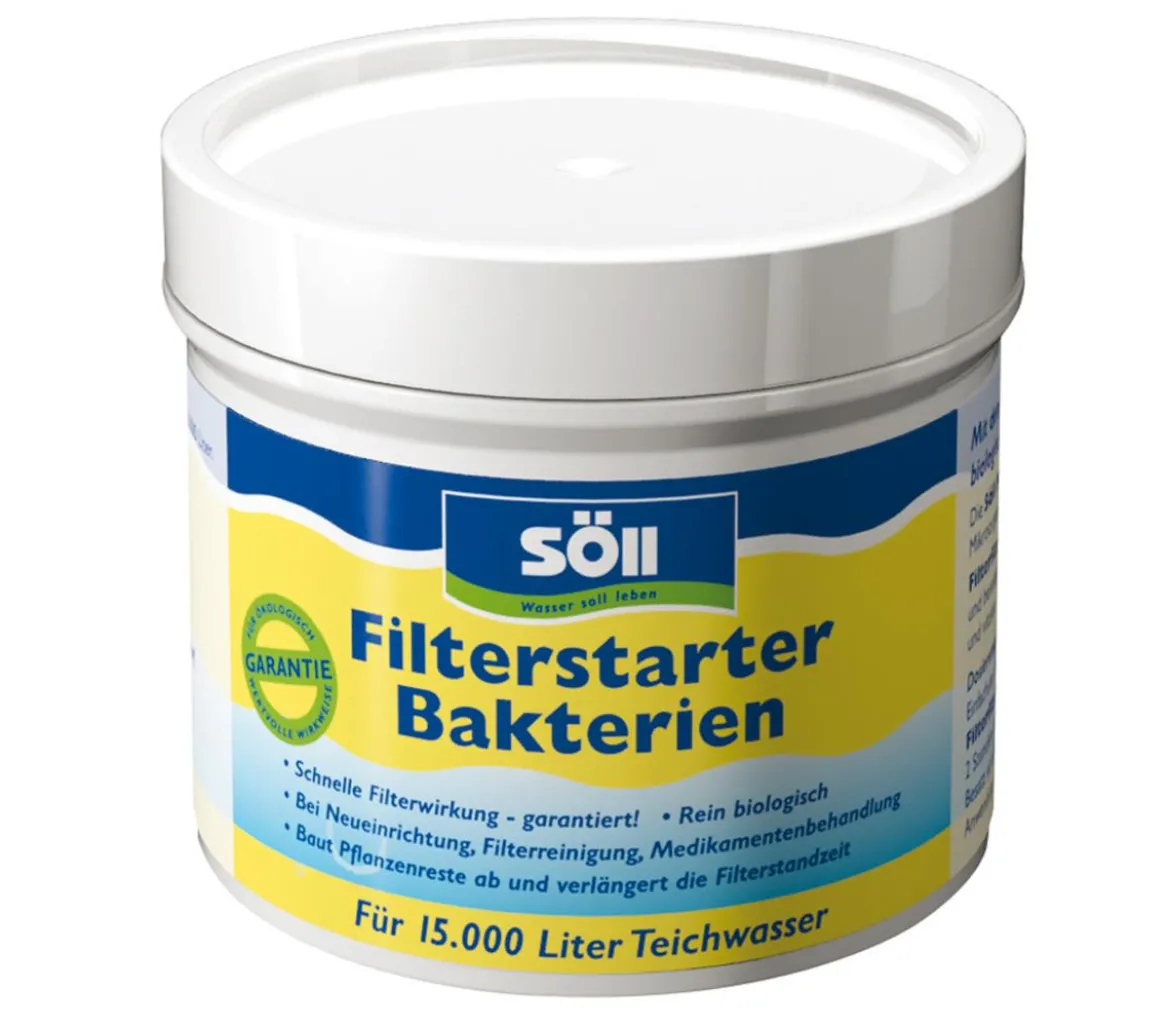 Söll Filterstarterbakterien, Teichwasserpflege