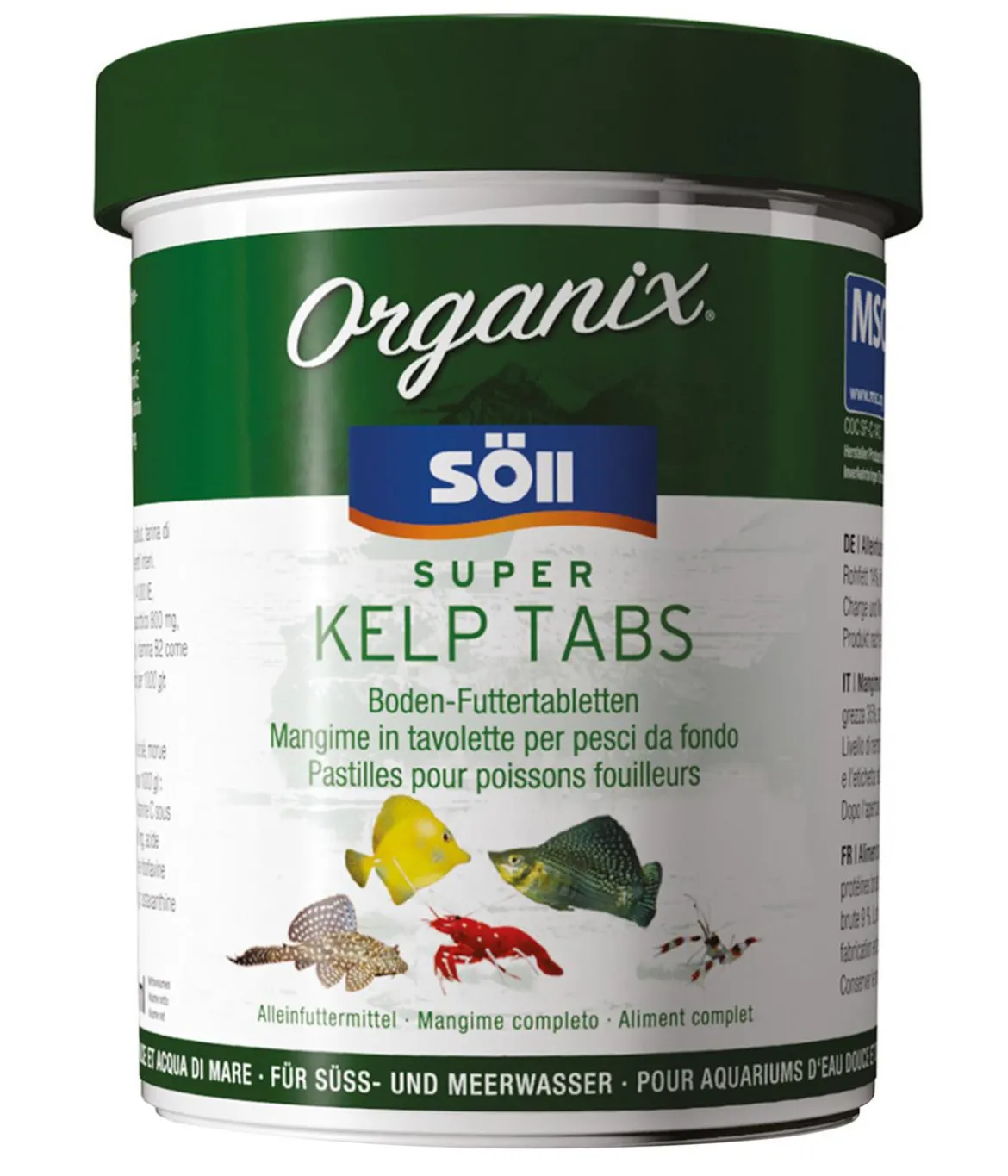 Söll Fischfutter Organix Super Kelp Tabs