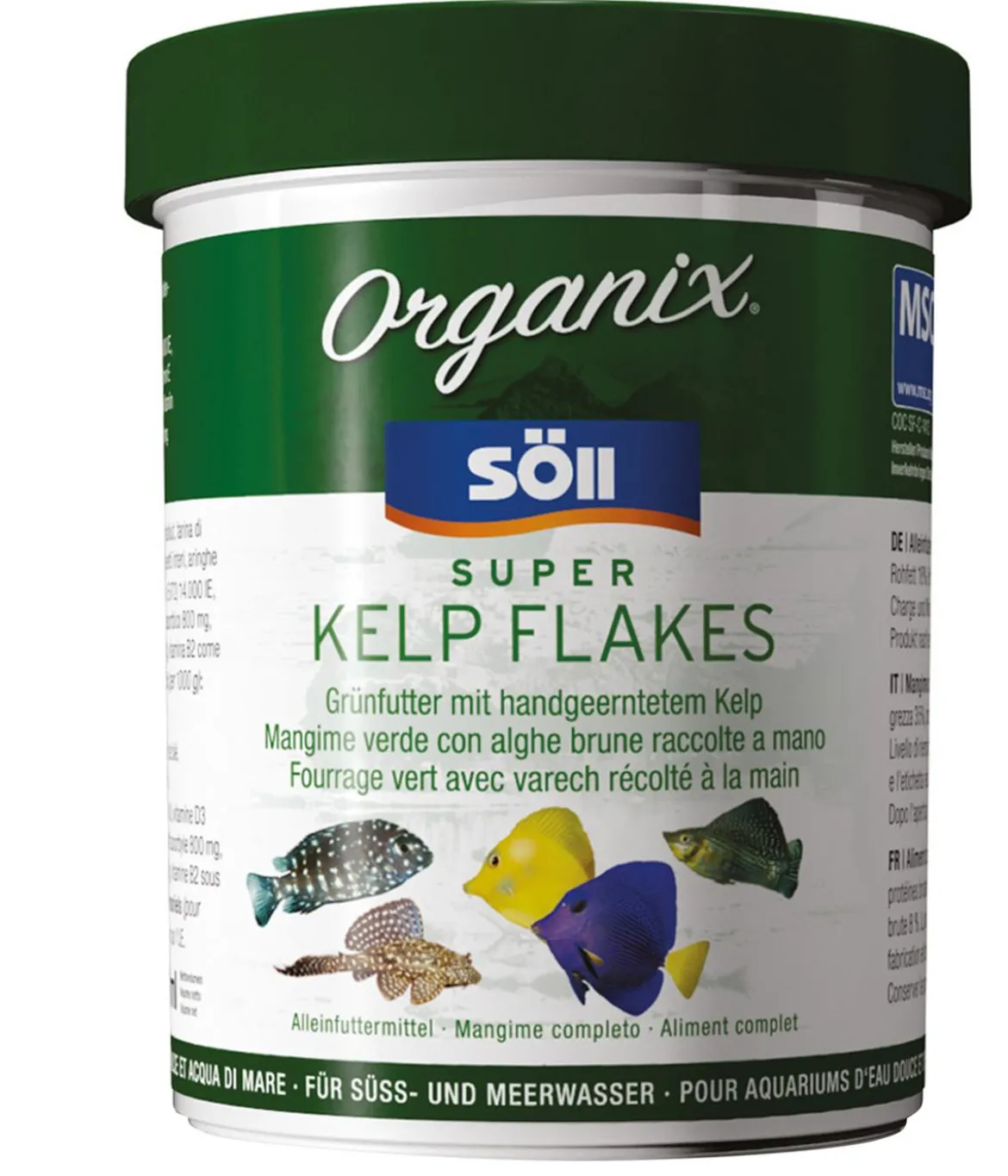 Söll Fischfutter Organix Super Kelp Flakes