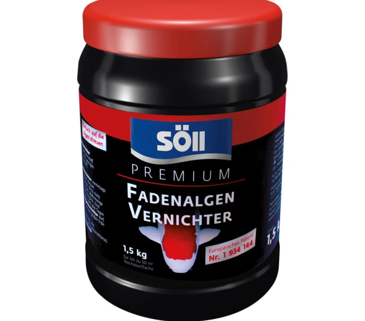 Söll Premium Fadenalgenvernichter, Algenmittel, 1,5 kg