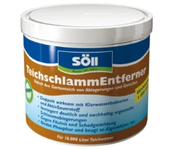Söll Teichschlammentferner, Teichwasserpflege