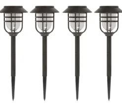 Smart Garden Solar-Pfahlleuchte Avant 5er-Set, ca. B13,2/H43/T13,2 cm