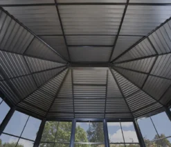 Sojag Outdoor-Pavillon Kaltwintergarten Charleston 1212, ca. B383,6/H280,9/T383,6 cm