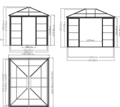 Sojag Pavillon Castel 10x12