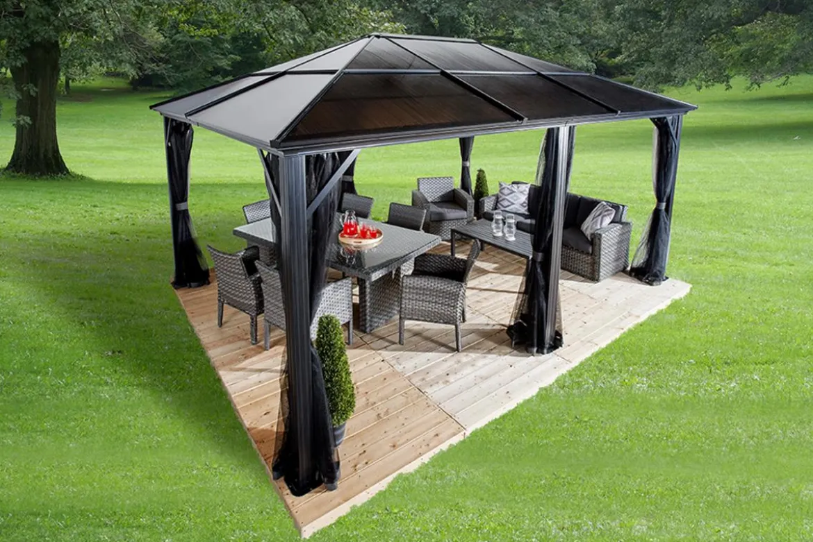 Sojag Pavillon Meridien 12x16, ca. B485/H270/T365 cm