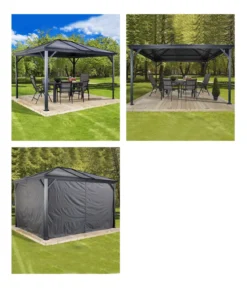 Sojag Pavillon Ventura 10x10, ca. B295,5/H260,5/T295,5 cm