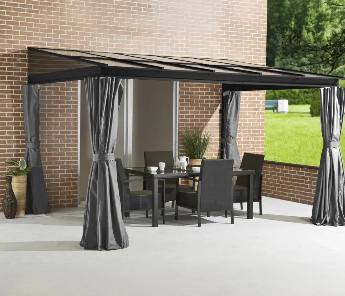 Sojag Terrassenüberdachung St. Barth, ca. B364,3/H240,2/T240,4 cm