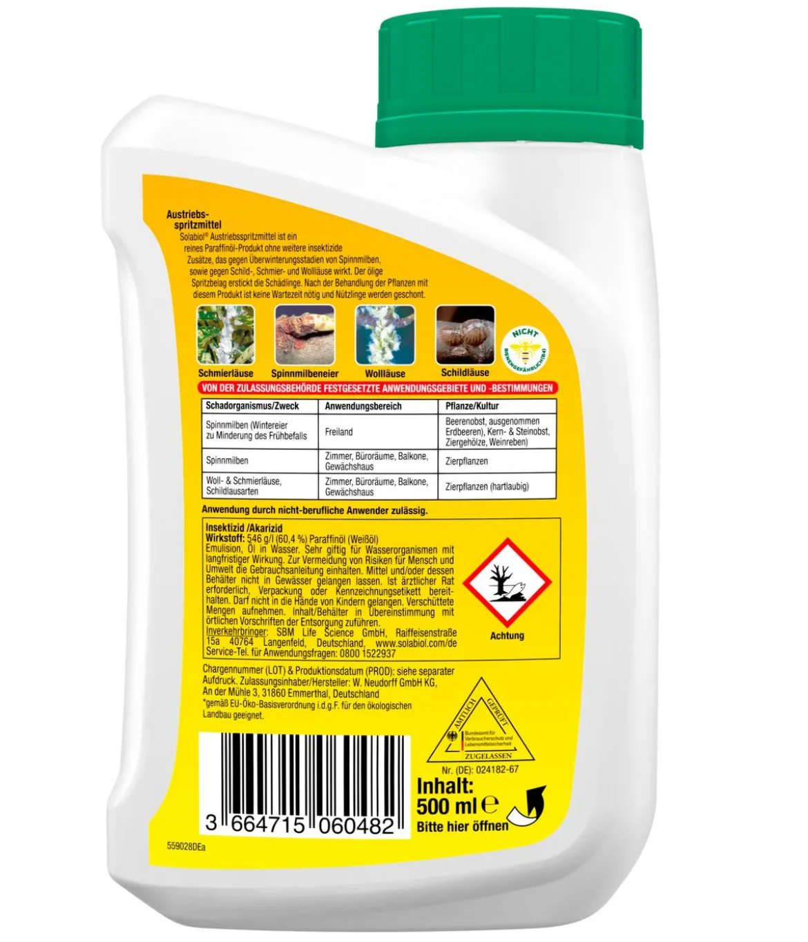 Solabiol® Austriebsspritzmittel, flüssig, 500 ml