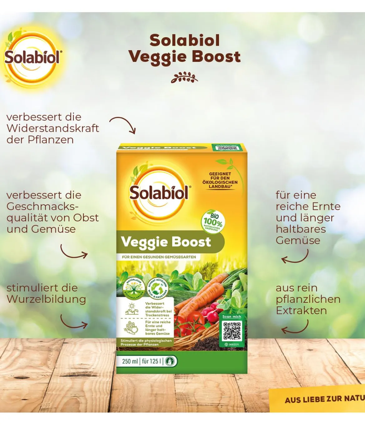 Solabiol® Veggie Boost, flüssig, 250 ml