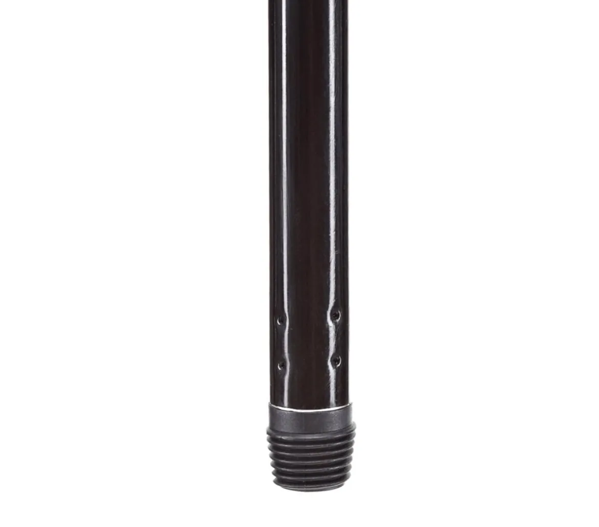 Sorex Metallstiel mit Gewinde, schwarz