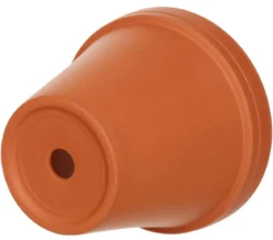 Spang Terrakotta-Topf Vaso, rund