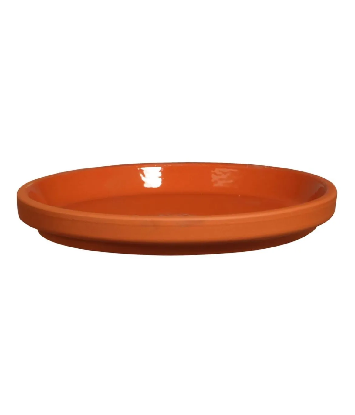 Spang Terrakotta-Untersetzer, rund, tonrot