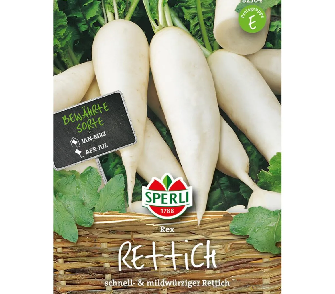 SPERLI Samen Rettich 'Rex'