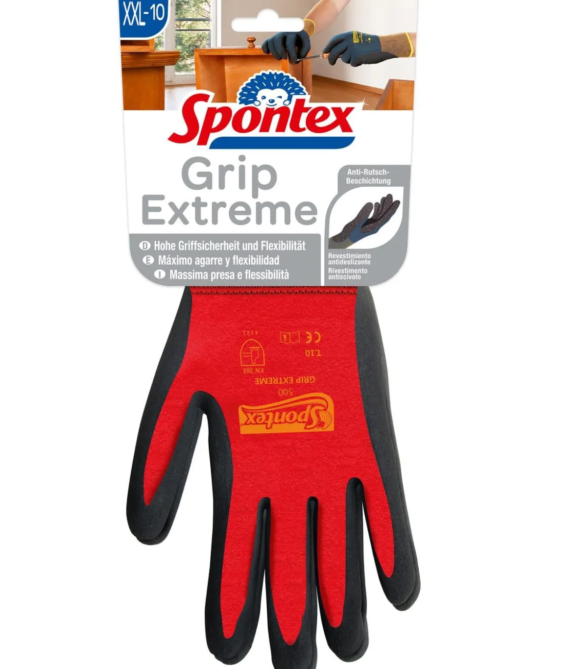 Spontex Arbeitshandschuh Grip Extreme