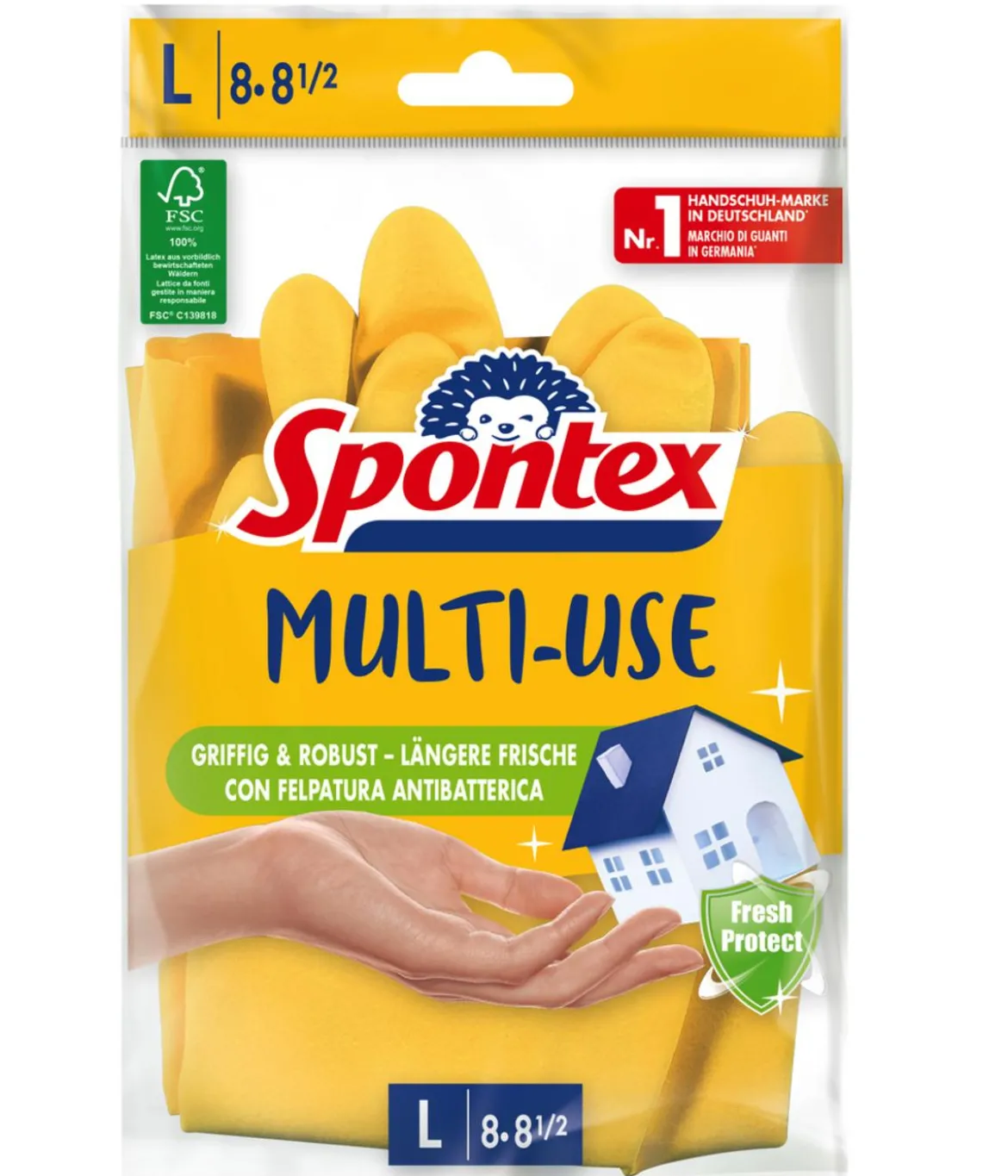 Spontex Handschuhe Multi-Use, gelb