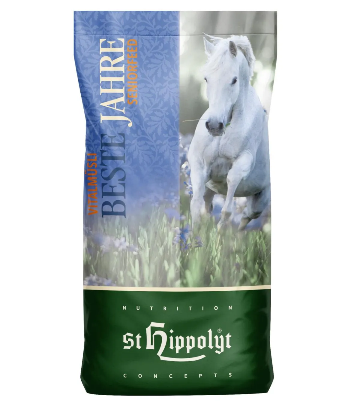 St. Hippolyt Pferdefutter Vitalmüsli Beste Jahre Senior, 20 kg