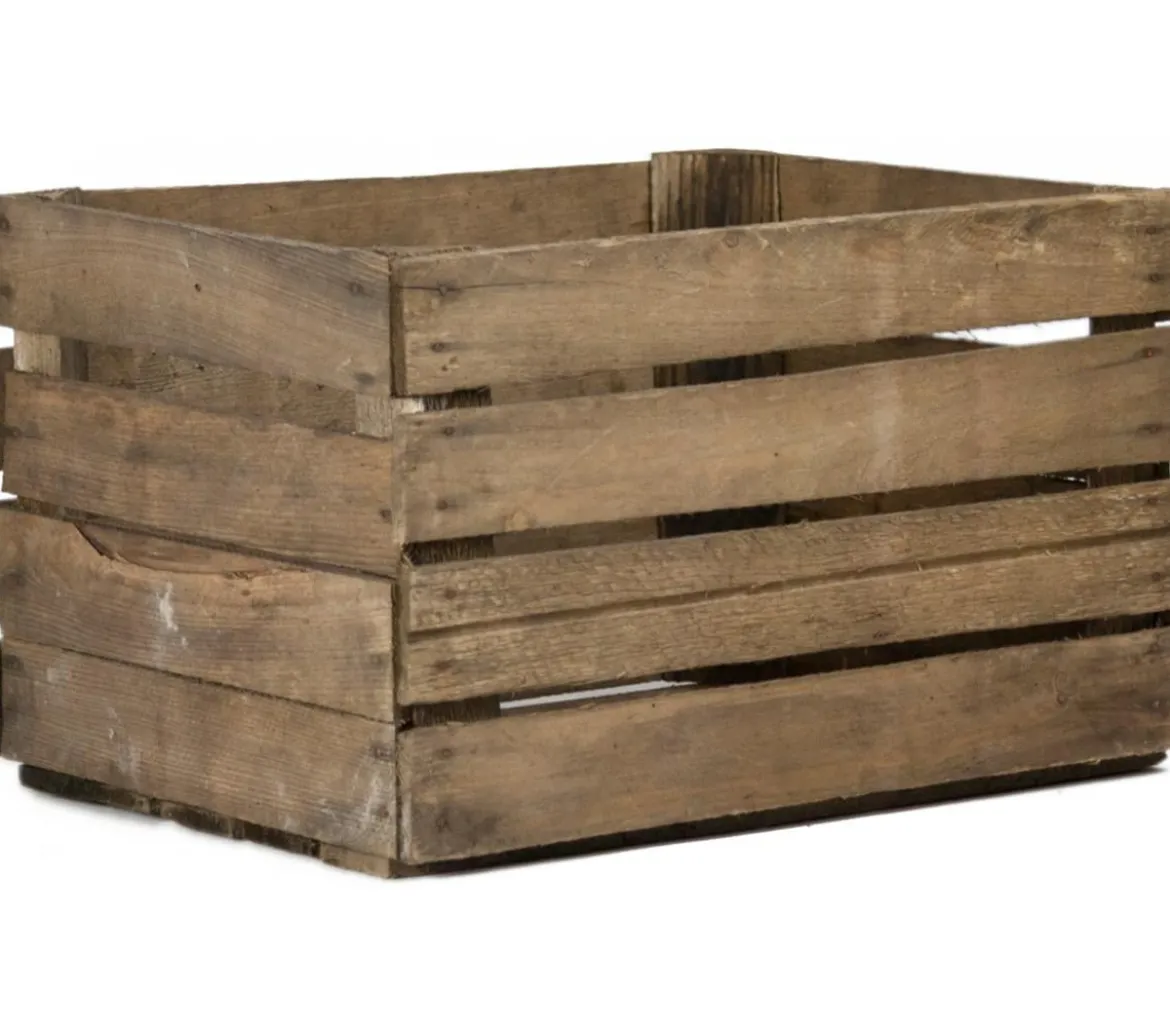 Stijf Holzkiste, natur, ca. B50/H30/T40 cm
