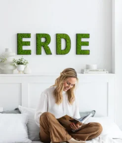 styleGREEN Buchstaben aus Islandmoos, ca. H25 cm