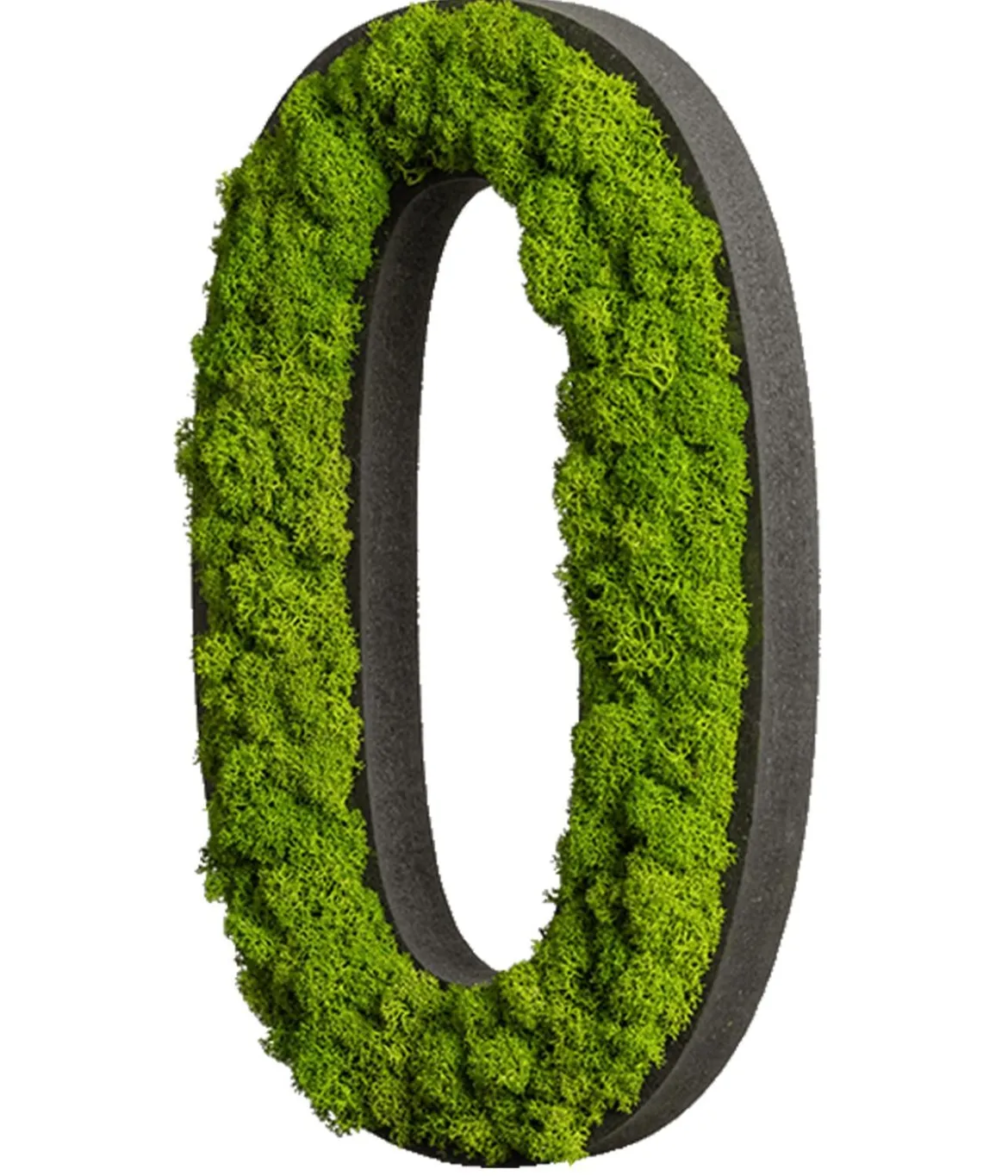 styleGREEN Zahlen aus Islandmoos, ca. H25 cm