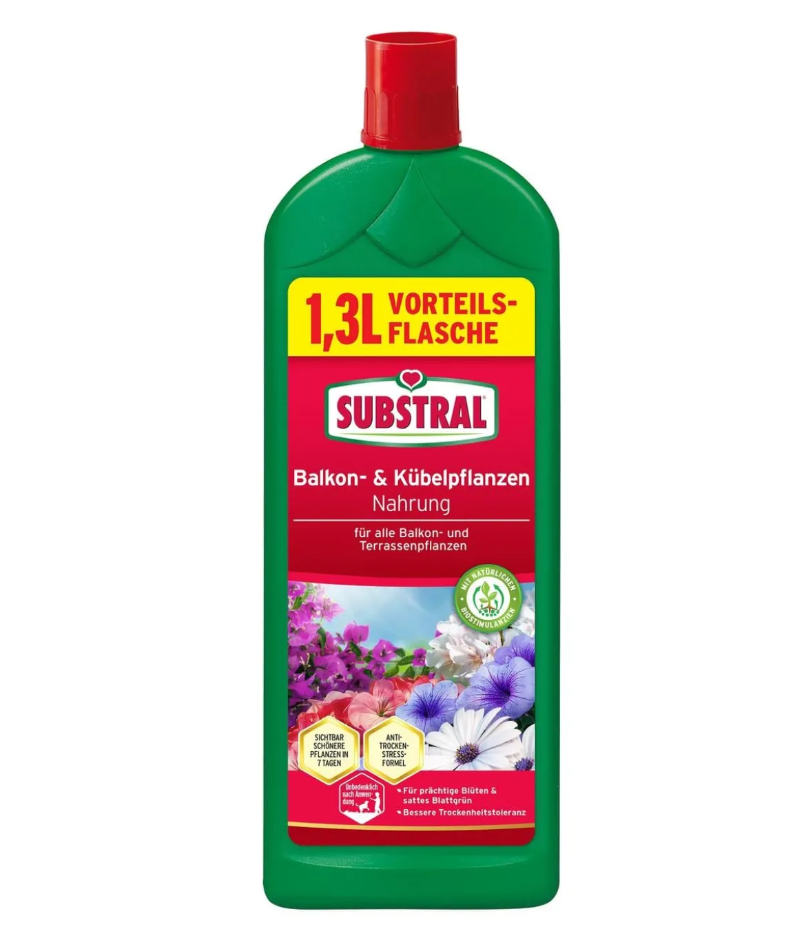 Substral® Balkon- und Kübelpflanzen-Nahrung, flüssig, 1,3 l