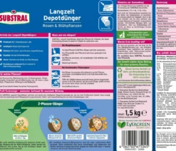 Substral® Langzeit-Depotdünger Rosen & Blühpflanzen, 1,5 kg