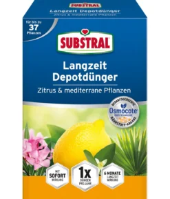 Substral® Langzeit Depotdünger für Zitrus- & mediterrane Pflanzen, 750 g