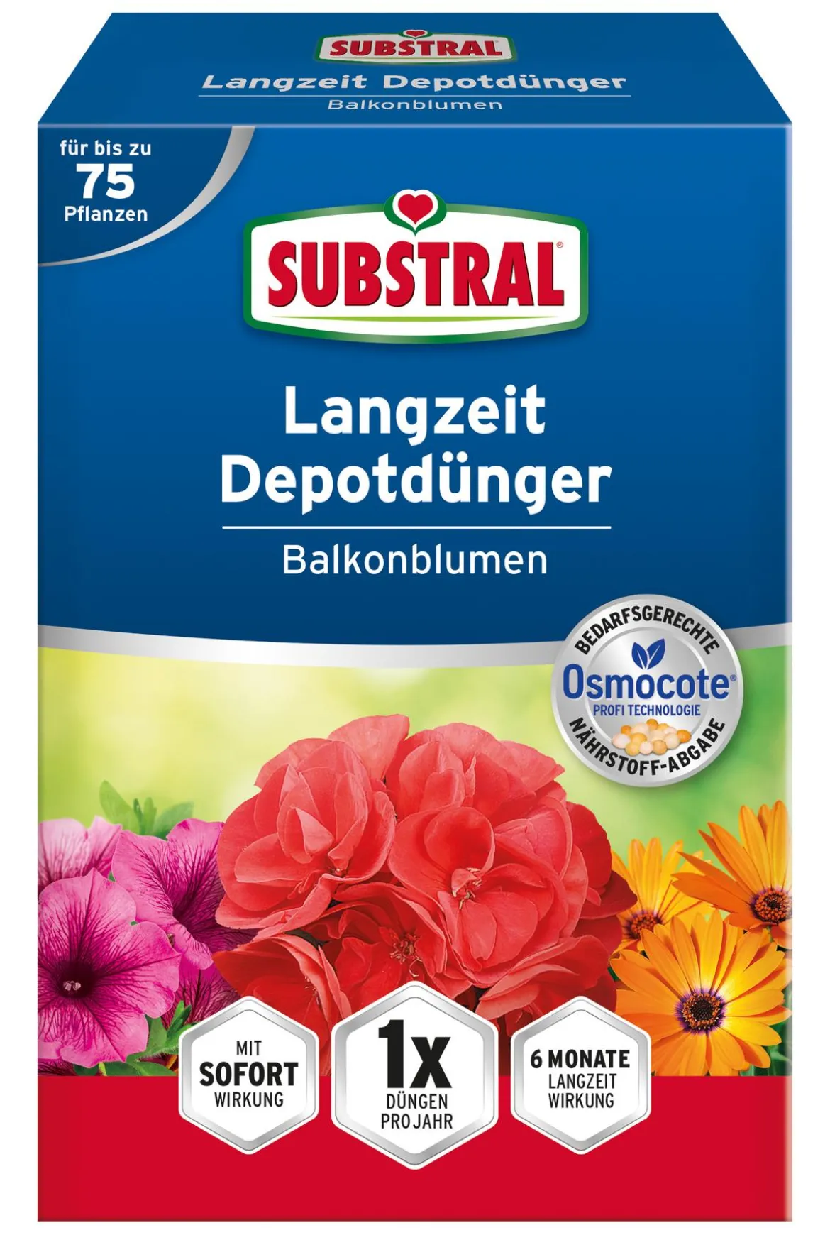 Substral® Langzeit Depotdünger Balkonblumen