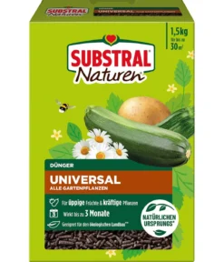 Substral® Naturen® Dünger Universal alle Gartenpflanzen, 1,5 kg