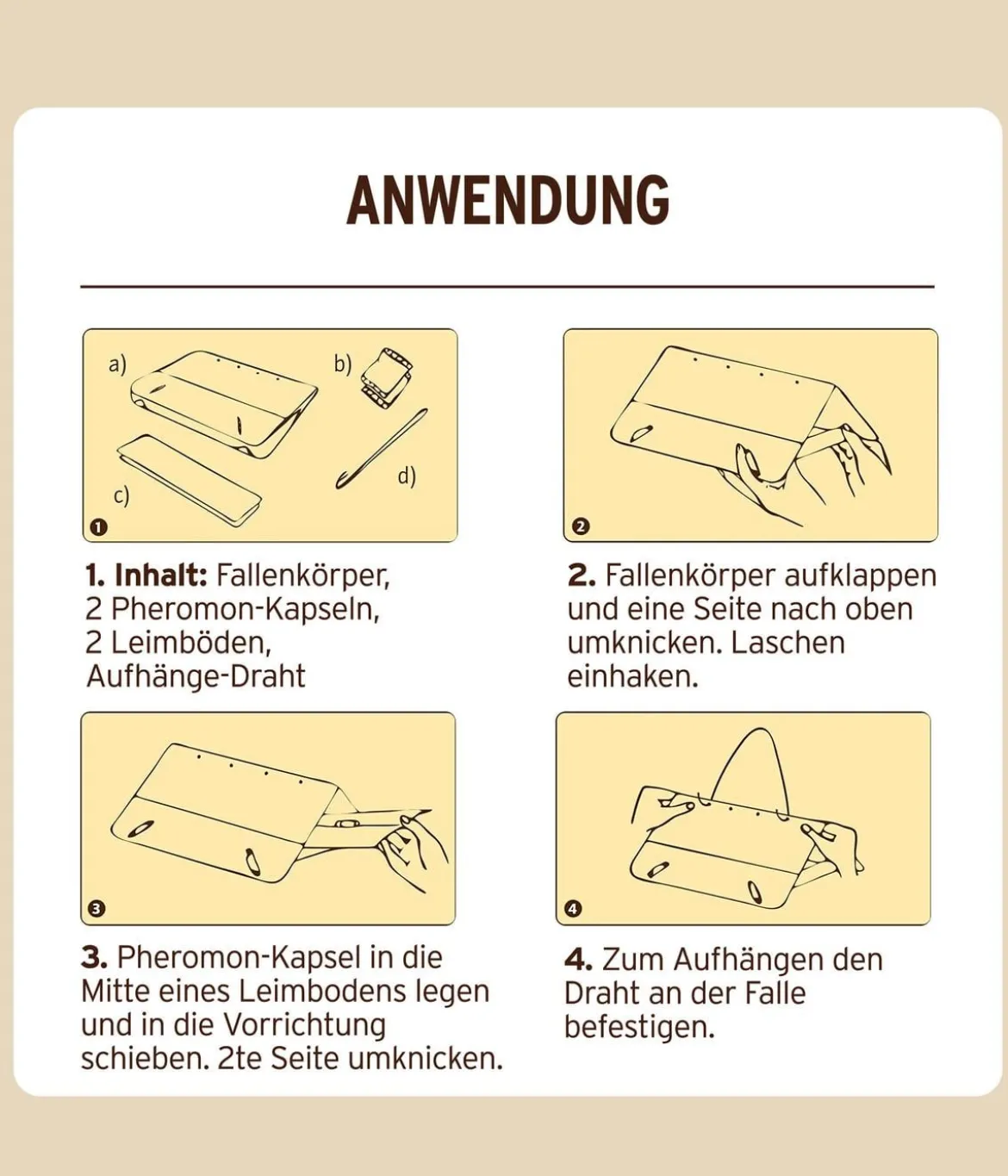 Substral® Naturen® Obstmaden Fallensystem