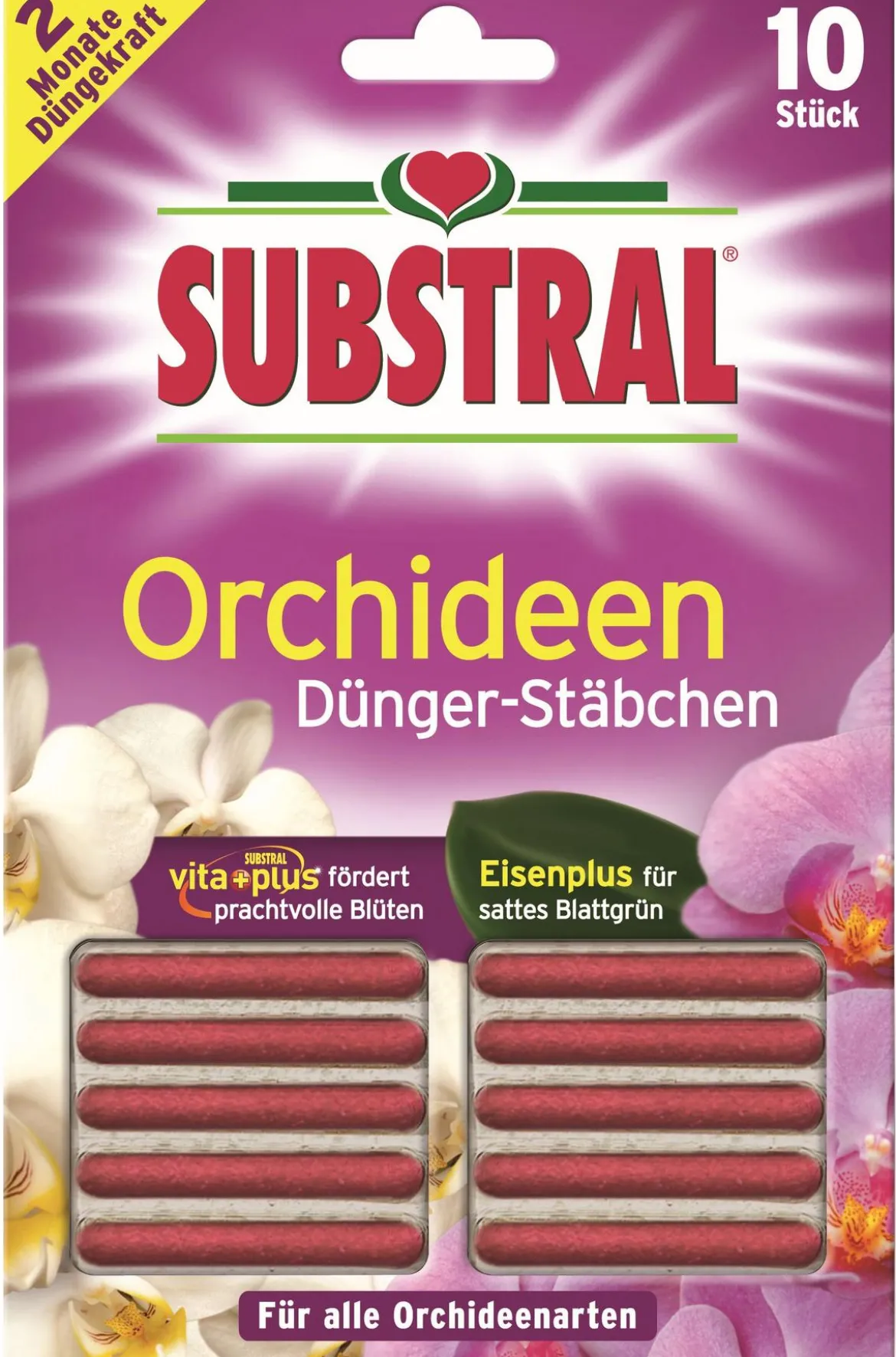 Substral® Orchideen Dünger-Stäbchen, 10 Stk.