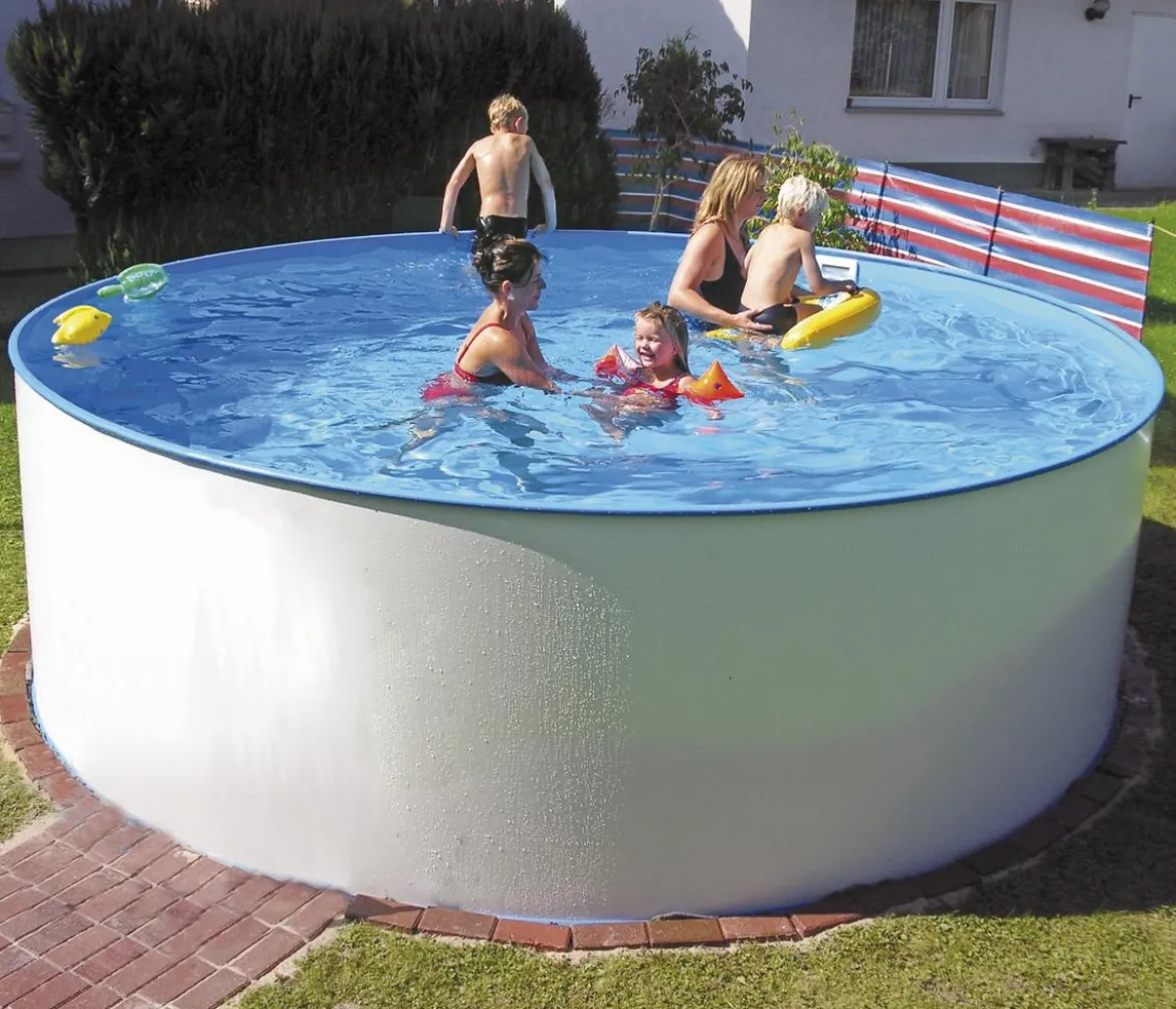 Summer Fun Aufstellbecken-Set, Basic Pro, rund